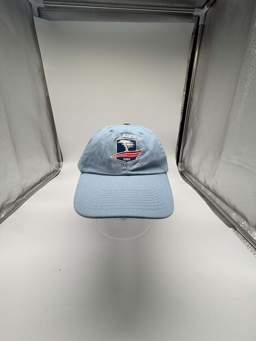 USGA US Open Pebble Beach 2019 Member Light Blue Strapback Hat
